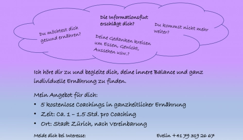 Psychologische Beratung, Ernährung, Ganzheitlich Gesundheit in Hardstrasse 50, Zürich, Schweiz